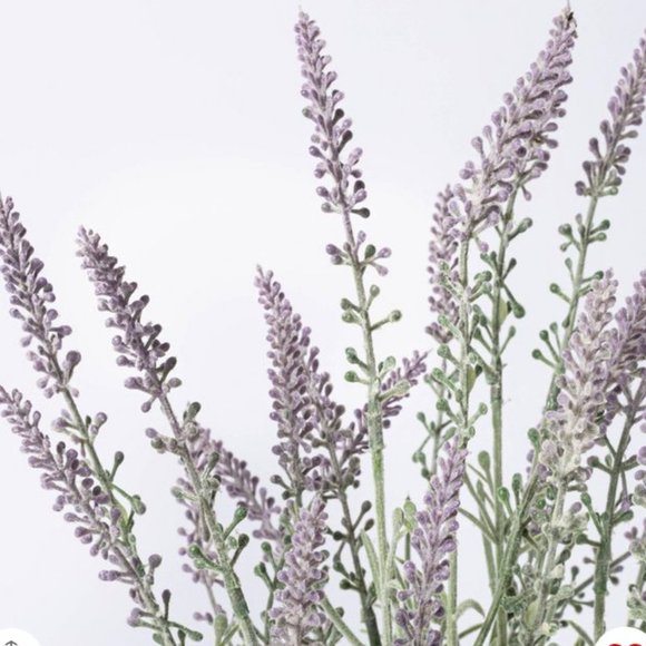 Studio McGee Faux Lavendar Plant Pot Threshold - Picture 3 of 5